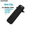 Original Belt Clips BF-UV25L BF-UV5RH BF-UVK5Plus Two Way Radios Extra Accessory
