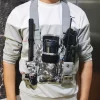 Universal Camouflage Chest Bag for Handheld Walkie Talkies  - Image 6