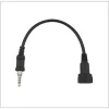 44-Y7 Mini Din Plug w/ Lockable Screw for Yaesu Walkie Talkie FT-270 FT-277 HX-471 VX-6R/E VX-7R /E VX-120 VX-127 VX-170 VX-177