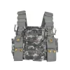 Universal Camouflage Chest Bag for Handheld Walkie Talkies  - Image 2