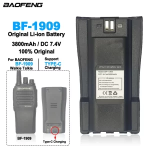 BAOFENG BF-1909 Extra Battery Handheld Amateur Radios BF 1909 Replacement Spare Battery