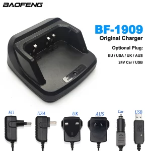 BAOFENG BF-1909 Original Charger Plug EU/USA/UK/AUS/CAR/USB BF1909 Radios And Battery Charging