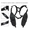 Functional Tactical Pouch Chest Bag Double Shoulder Chest for TYT Baofeng BF-888S UV-5R UV-13 UV-9R PRO Walkie Talkie Radio - Image 5