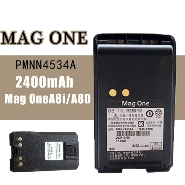 Motorola Radio PMNN4534A Battery FOR Mag one A8 A8i A6 A8D Portable Radios