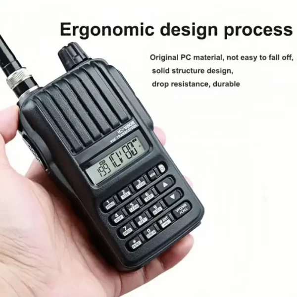 ICOM IC-V80E 8W 10KM Marine Transceiver Portable Walkie Talkie - Image 3