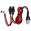 4 pin 12AWG DC Power Cable Yaesu Icom IC-7100 IC-7300 IC-7000 IC-7610 Alinco Radio 