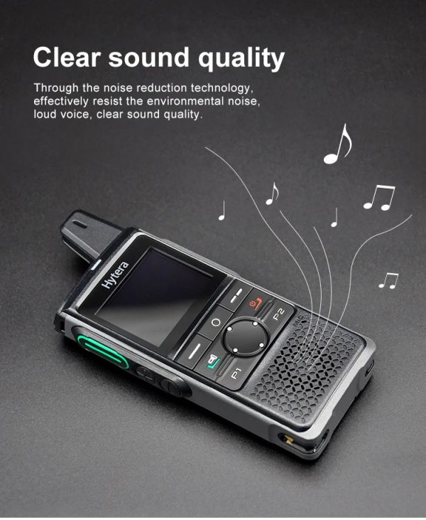Hytera HYT PNC370 4G POC Walkie Talkie GPS Bluetooth Wifi Public Network Radio - Image 2