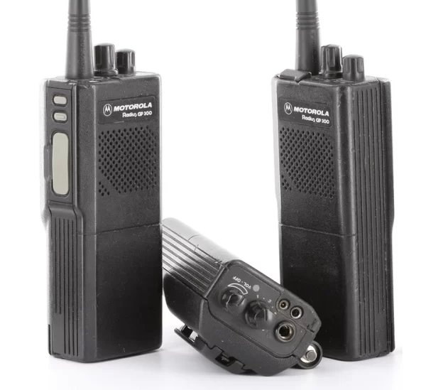 Motorola GP 300 UHF VHF Handheld Professional Walkie Talkie