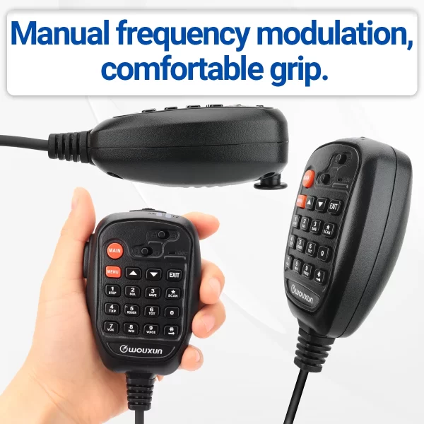 WOUXUN KG-M70 25W Mobile Base Radio UHF/VHF Dual Band 999CH Cross Band Repeater Mode Long Range Car Vehicle Two way Radio - Image 5