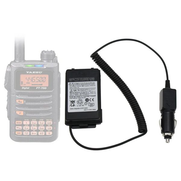 YAESU SBR-24LI Battery Eliminator Car Charger Adaptor for FT-70D FT70D FT-70DR FT70DR FT-70DS FT70DS Two Way Radio Walkie Talkie - Image 4