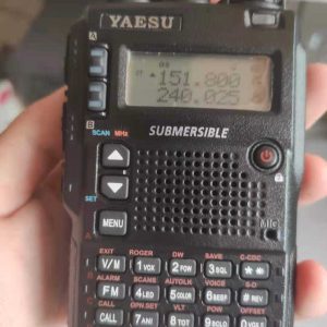 Yaesu VX-8DR Dual band Two way Radio Dual standby Dual display support GPS Bluetooth Submersible