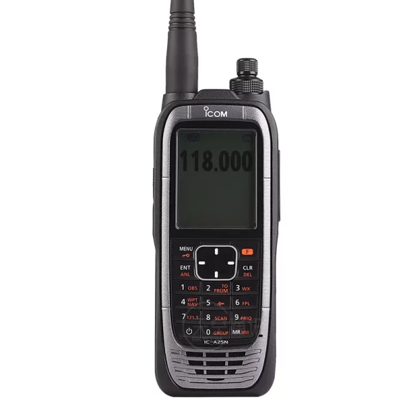 Aviation walkie talkie ICOM IC-A25N built-in GPS Bluetooth navigation Acme IC-A24 hand station upgrade