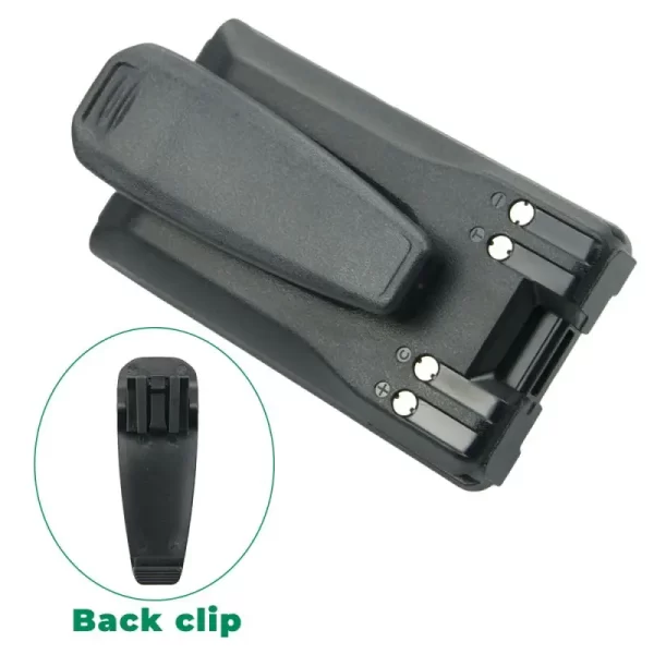 7.2V 2250mAh Replacement Battery BP-298 for Walkie Talkie Icom IC-V86 radios with Belt Clips - Image 4