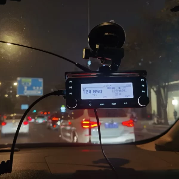 DMR Digital Vehicle Transceiver DM9100 Dual Band GPS APRS VHF UHF Car Mobile Two way Radio - Image 6
