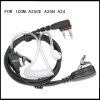 Walkie Talkie Air duct Headset For ICOM A25CE A25N A24 Radio Earphones