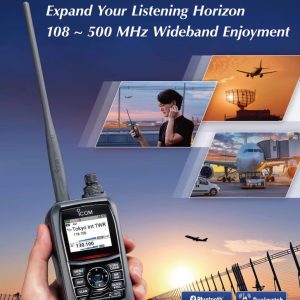ICOM IC-R15 New Multi functional Bluetooth Portable Transceiver WIDEBAND Receiver
