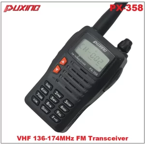 Walkie Talkie Puxing PX-358 VHF 136-174MHz Portable Ham Radio FM Transceiver
