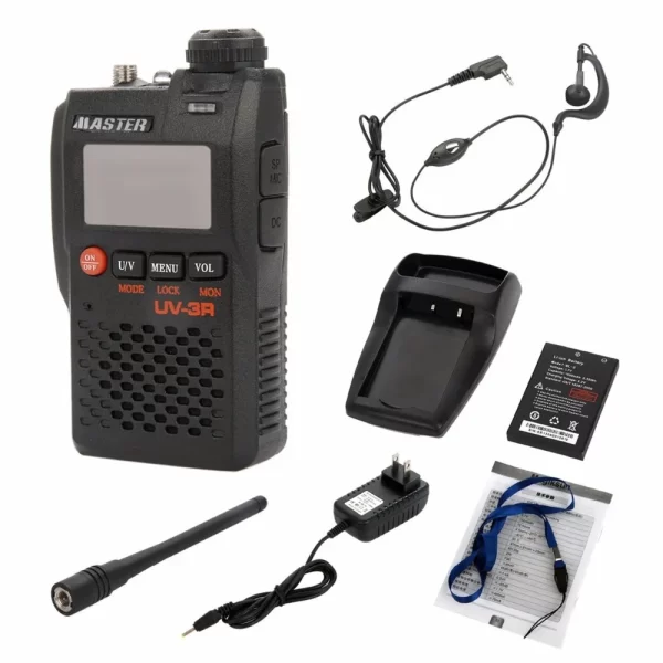 BaoFeng UV-3R Mark II 136-174/400-470MHZ Dual Band Dual Frequency Display Handheld Walkie Talkie - Image 6