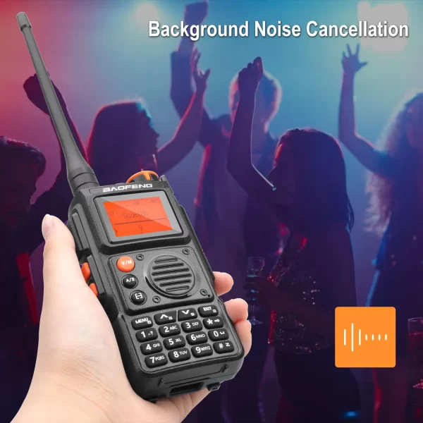 Baofeng K6 Ham Two way Radios 2M 70CM Air Band VHF UHF Dual Wait Multi-Band Wireless Frequency Copy Noise Cancellation 999Ch FM - Image 3