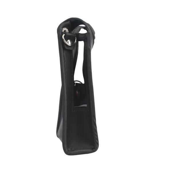 Leather Holster Walkie Talkie Bags case Artificial Carry Pouch with Adjustable Strap for LEIXEN VV-25 NOTE 25W Ham Radio - Image 5
