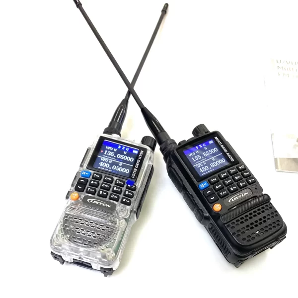 New LINTON 9910 Long Range Multi Bands Walkie Talkie Profesional Phone APP Wireless Programming Air Band Two Way Radio GMRS Rechargeable