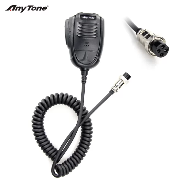 New Anytone AT-505Pro CB Radio 26.965-27.405MHz 4W 40Channels AM/FM/PA Scan Function ASQ/SQ/VOX Mobile Car Radio - Image 6
