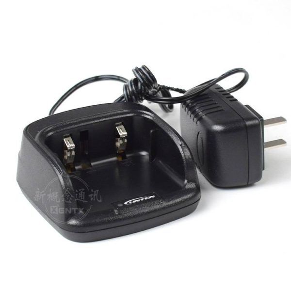 Desktop Charger for Linton LD-6100 UV DUAL Band DMR Digital Portable Two way Radio Original charging base with adaptor - Image 3