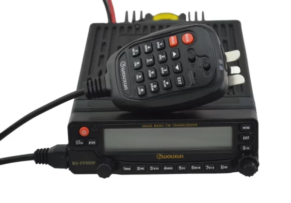 Wouxun KG UV950P CB Car Radio Station Free Shipping Quad Bands Transmission Eight Bands  Reception - Image 2