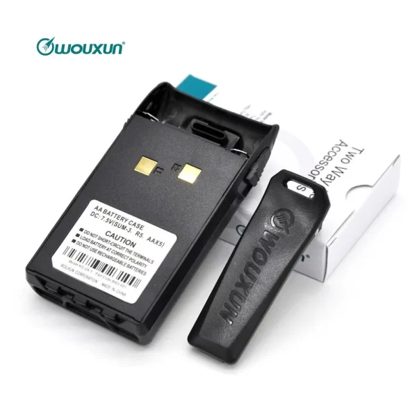WOUXUN Battery Shell Case & Belt Clip for KG-UVD1P KG-UV6D KG-UV5D KG-UV3D KG-669 699E KG-703 KG-810 Radio Accessory - Image 3