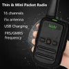 10PCS WLN KD-C52 Mini Handheld Transceiver UHF400-470MHz Two Way Radio 16CH Walkie Talkie KD-C51 Upgraded - Image 5