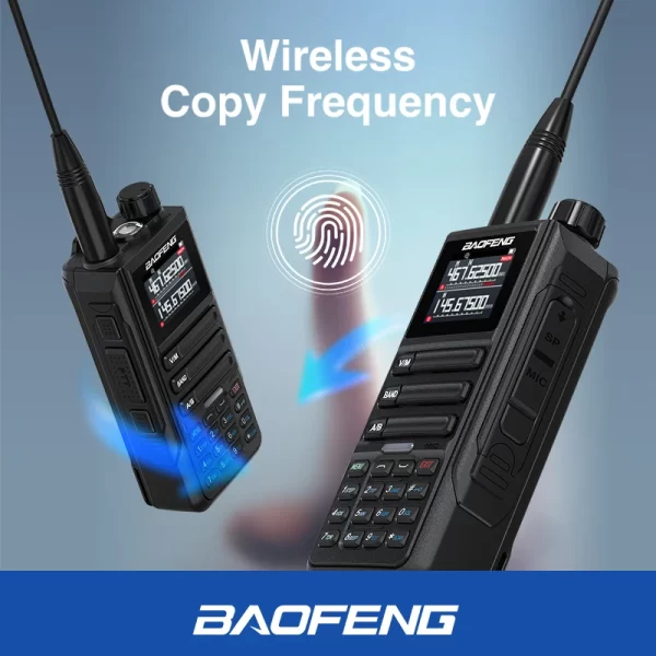 2024 BaoFeng UV-16M Walkie Talkie Baofeng UV16 Max USB-C Charger LCD Display UV16 10KM Long Range FM Dual Band Transceiver 999CH - Image 4