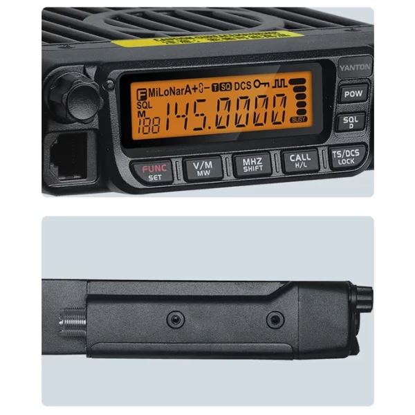 YANTON TM-8600 60W 400-480/136-174MHz Mobile Radio Scrambler Encryption Function Car Radio - Image 4