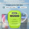 ABBREE Walkie Talkie Bluetooth Wireless Speaker Mic For Baofeng UV-5R UV-5RH UV-21 PRO V2 Quansheng UV-K5 (8) UV-K6 Ham Radio - Image 3