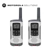 Motorola T260 a pair Waterproof Rechargeable Portable handheld Two-Way Radio walkie talkie charger FOR Talkabout two way radio