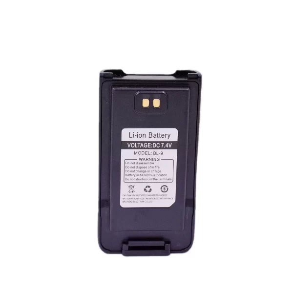 BAOFENG BL-9 Li-ion Battery Pack DC7.4V 2200mAh Replacement for UV 9R Pro Ham Walkie Talkie Power Supply Accessory - Image 2