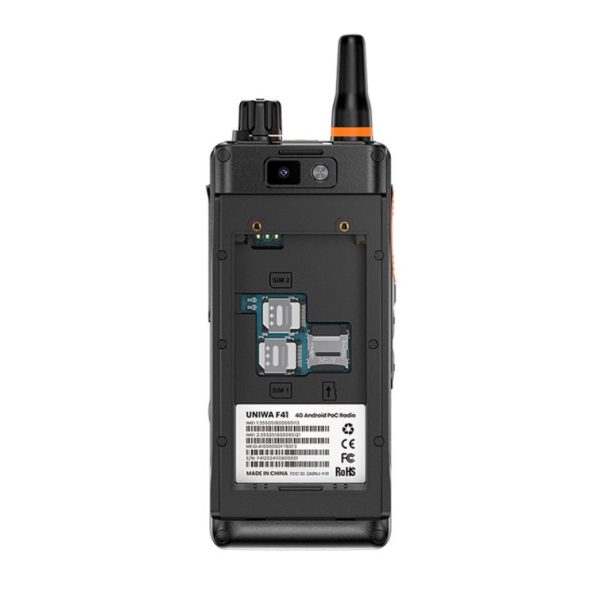 UNIWA F41 2.4 Inch IPS Touch Screen Android Smart Network PoC Radio Rugged Phone - Image 5