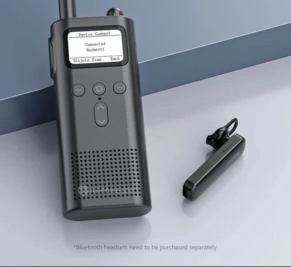 2025 new A218 Pro FM FRS GMRS uhf small thin Amateur radio 1.6-inch LCD VOX support APP writing bluetooth headphone for Xiaomi mijia wallkie talkie