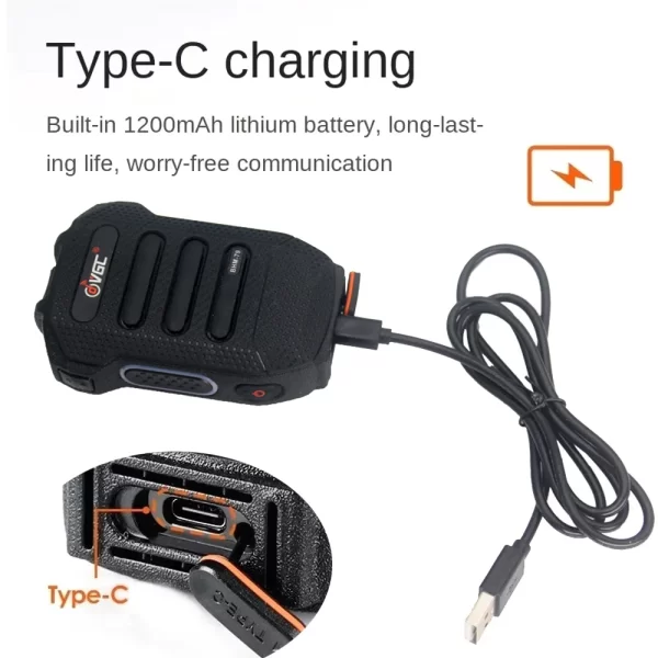 BHM-79 Bluetooth Wireless Walkie Talkie Microphone Lightweight Handheld Wireless Microphone For VR-N7500 VR-N75 VR-N76 VR-N65 - Image 4