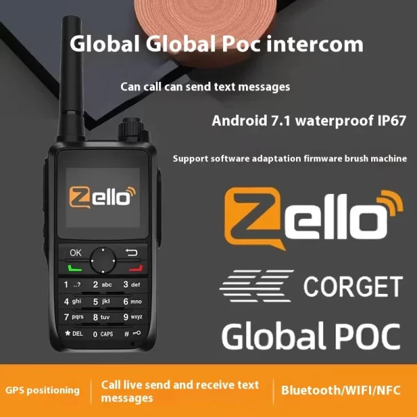 Cheap Zello Walkie Talkie POC Network Radio Waterproof Ip67 Wifi BlueTooth GPS Long Range Two Way Radio Worldwide Talking