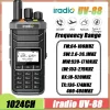 Iradio UV 88 Walkie Talkie Shortwave 2.3-26.1mhz UV88 FM/SW/MW/LW Radio Multi Band Type-C charge NOAA 1024CH Equal Radtel RT-860