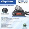 Anytone AT-588Max Mobile Radio 70W Dual Band Bluetooth Connectivity Air Band NRC 512 Channels - Image 2