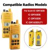 NEW 9.0V 3000mAh ICOM BP-234 Disposable Reserve Battery for Icom IC-GM1600, IC-GM1600E, IC-GM1600K GM1600DU71 Two Way Radios - Image 2