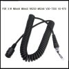 Motorola Radio M8268 M8220 M8668i XPR4300 XPR4550 DM3601 Microphone Cord Replacement Cable Wire RMN5052A Microphone Cable