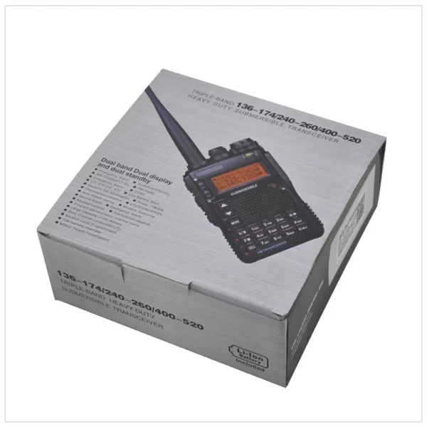 TalkPod TP-UV5S Tri-Band Portable Transceiver Sister Yaesu VX-8DR - Image 6