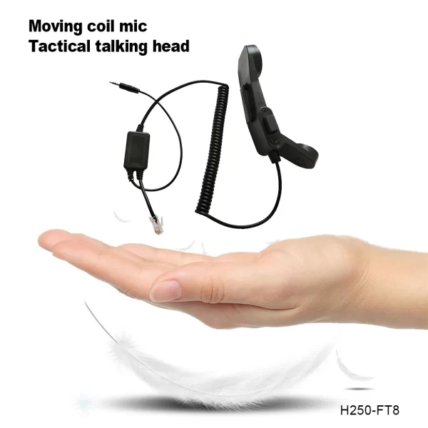 H250-FT8 hand microphone adapted to Yaesu car platform FT-817/FT818/FT857/FT897/FT-891 Emergency communication Yaesu Accessories - Image 6