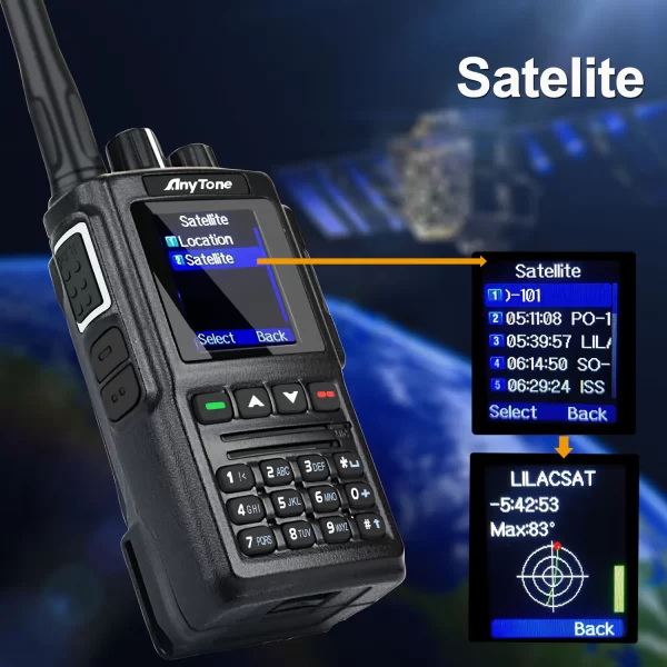 Newest Anytone AT-D168UV Digital DMR Handheld 2 ways Radio - Image 4