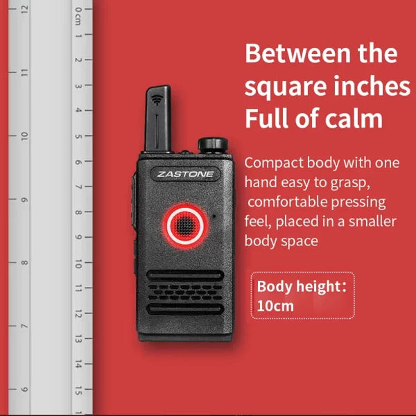 Zastone X8 Mini Two way Radio Free Shipping - Image 3