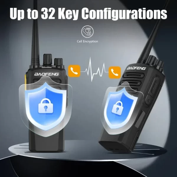 Baofeng BF-1909D Walkie Talkie High Power Clear Sound Noise Reduction Long Range Type-C Charger Two Way Radio Updated of BF-1909 - Image 2