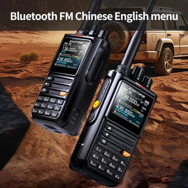 ZASTONE M8 10W Amateur Portable Radio AM Air Aviation Band High Power Walkie-Talkie APP programming noise - Image 4