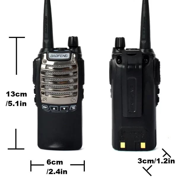 UV8D Baofeng Radio UV-8D 5Watt 16Channels FM Portable Two-way Radio